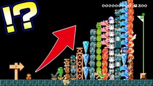 この階段を上ることは出来るのか？【マリオメーカー2】