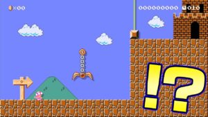 これが案外難しいらしいけど、少し考えれば…【マリオメーカー2】