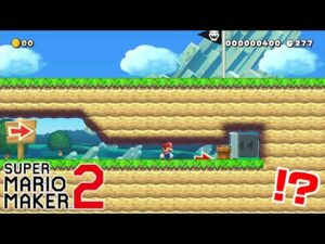ゴール出来るかどうかは運次第なコースｗｗｗ【マリオメーカー2】
