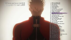 劇場版「Fate/stay night [Heaven’s Feel]」第三章 特典オリジナルサウンドトラック試聴動画