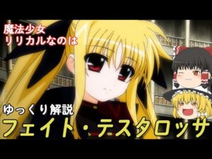 【ゆっくり解説】フェイト・テスタロッサ　Fate Testarossa【癒し】