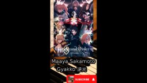 Fate/Grand Order～Cosmos in the Lostbelt Gyakko Maaya Sakamoto フェイト/グランドオーダー Piano Tutorial #shorts