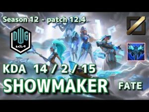 【KRサーバー/C1】DK Showmaker ツイステッドフェイト(Twisted Fate) VS リーシン(Leesin) MID – Patch12.4 KR Ranked【LoL】