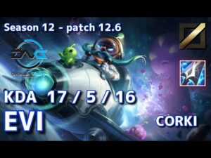 【JPサーバー/D2】DFM Evi コーキ(Corki) VS ツイステッドフェイト(Twisted Fate) MID – Patch12.6 JP Ranked【LoL】