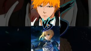 ichigo vs saber – who would win? #ichigo #saber #fate #anime #shorts #superarc #lancer #manga