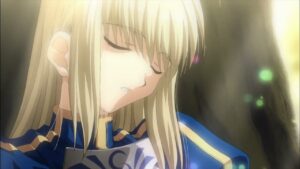 Fate/Stay Night  Saber Route Ending  German sub.  フェイト/ステイナイト  セイバー ドイツ語字幕