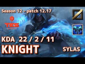 【KRサーバー/C1】TES Knight サイラス(Sylas) VS ツイステッドフェイト(Twisted Fate) MID – Patch12.17 KR Ranked【LoL】