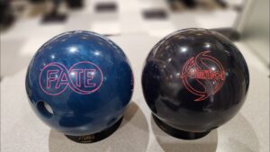 FATE(フェイト)とATTENTION BLACK PEARL(アテンションブラックパール）投げ比べ　BallMotionComparison