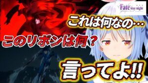【Fate/HF】ランサーvsアサシンの激闘に興奮が抑えきれないぺこちゃん【兎田ぺこら/ホロライブ切り抜き】