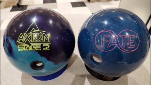 AXIOM STAGE2（アクシオムステージ２）とFATE(フェイト)投げ比べ   BallMotionComparison