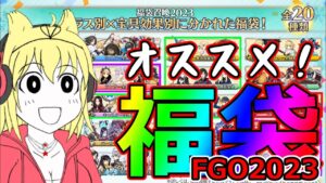 【FGO】2023年オススメ福袋はコレ！ばいすチャンネル調べ。【Fate/Grand Order】