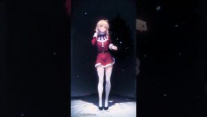 Saber (Santa ver.) セイバー – Fate フェイト – Santa tell me – Ariana Grande AI dance cover