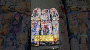 Fate Graud  order(フェイト、グランドオーダー）ツインウエハース特別弾！！　シークレットカード目指して購入開封。＃shorts