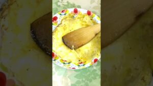 Make Mercyful Fate-style omelette rice　 マーシフル・フェイト風オムライスを作る （ A Dangerous Meeting）#shorts