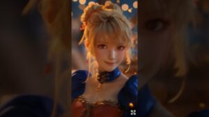페이트 스테이 나이츠. “세이버”Fate/stay night.”saber” フェイト/ステイナイト”セイバー” #ai #animation #fate #shorts